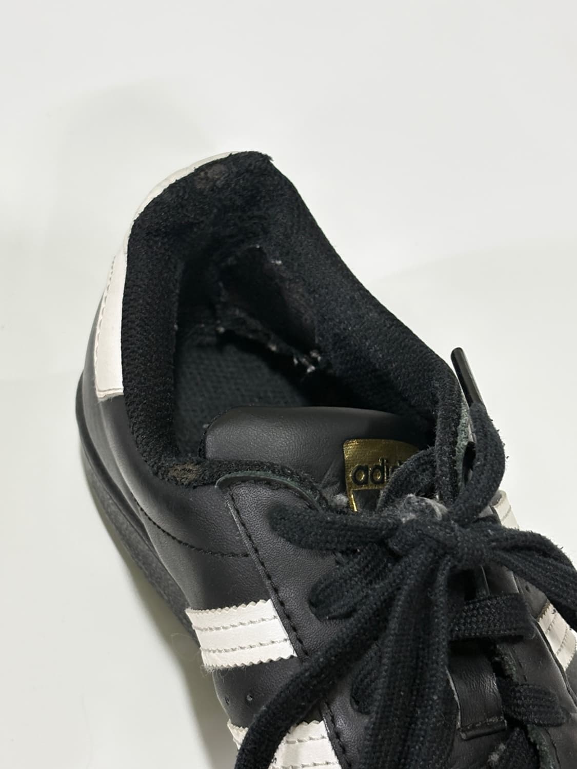 아디다스(adidas) 슈퍼스타 블랙 화이트 235 상품이미지6