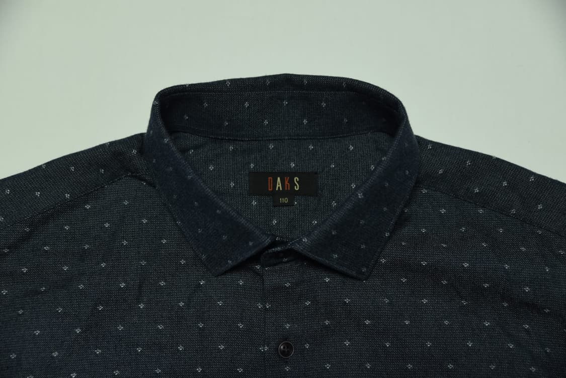 빈티지 DAKS 남성 셔츠 110 사이즈 상품이미지3