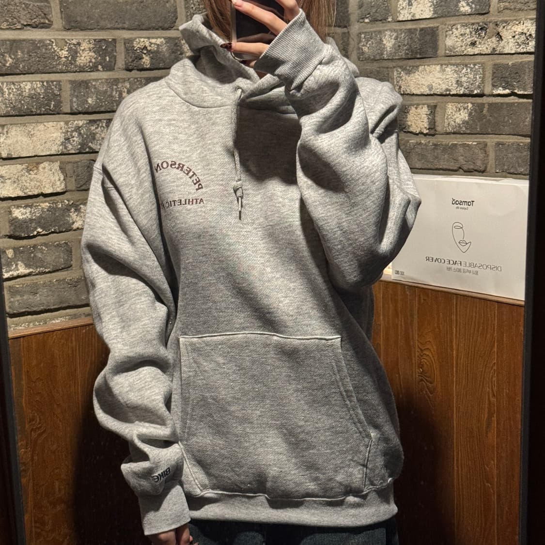 L) USA BIKE 빈티지 스웻 후드티 상품이미지8