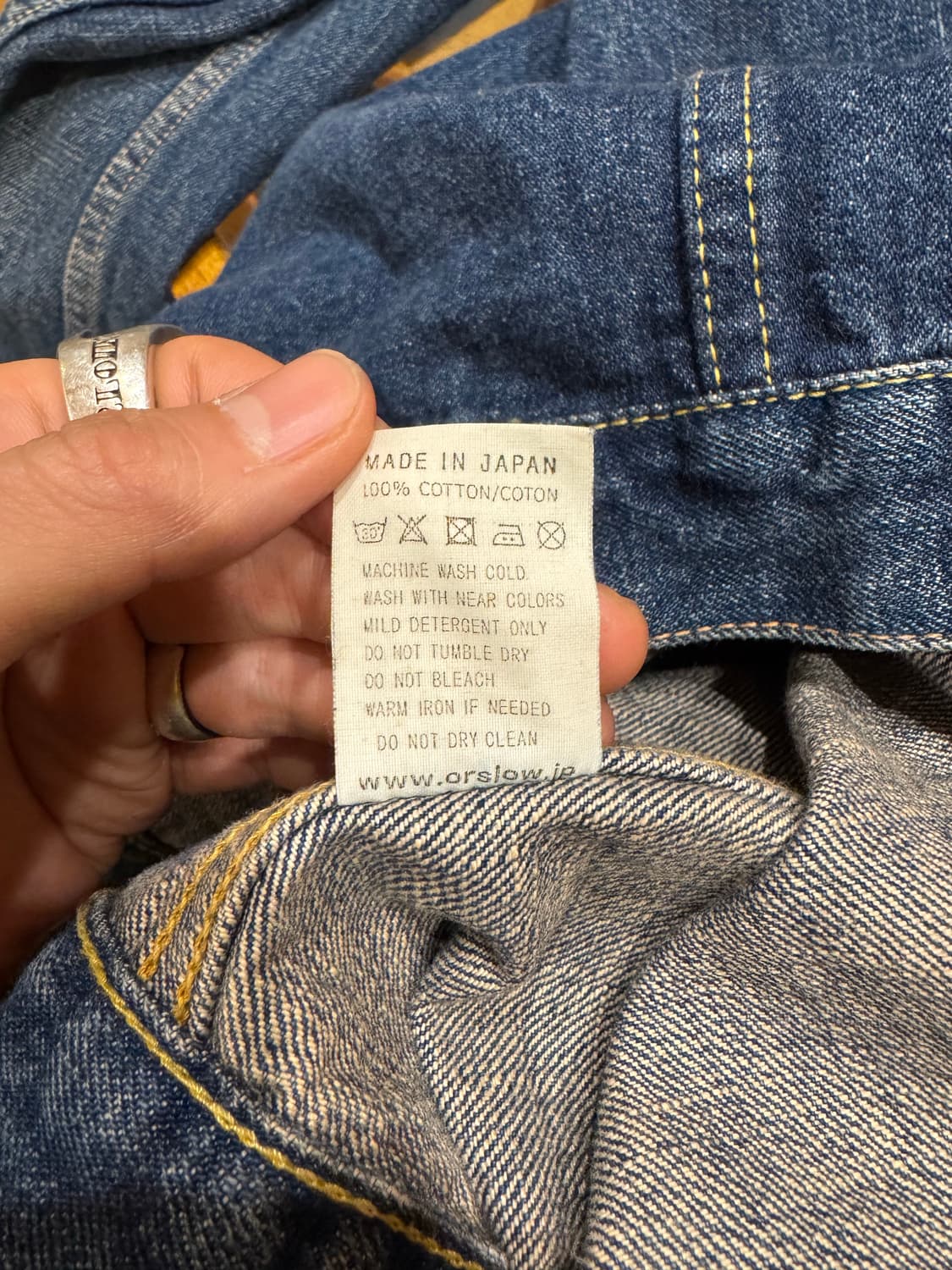 오어슬로우 Type 1 Denim Jacket (L) 상품이미지9