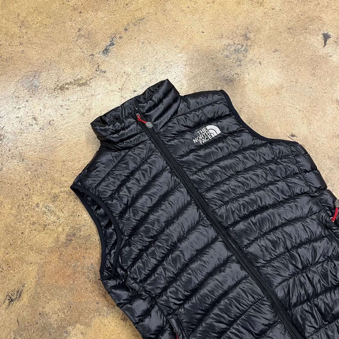 [정품/S] 노스페이스 블랙 패딩 조끼 b18 상품이미지1