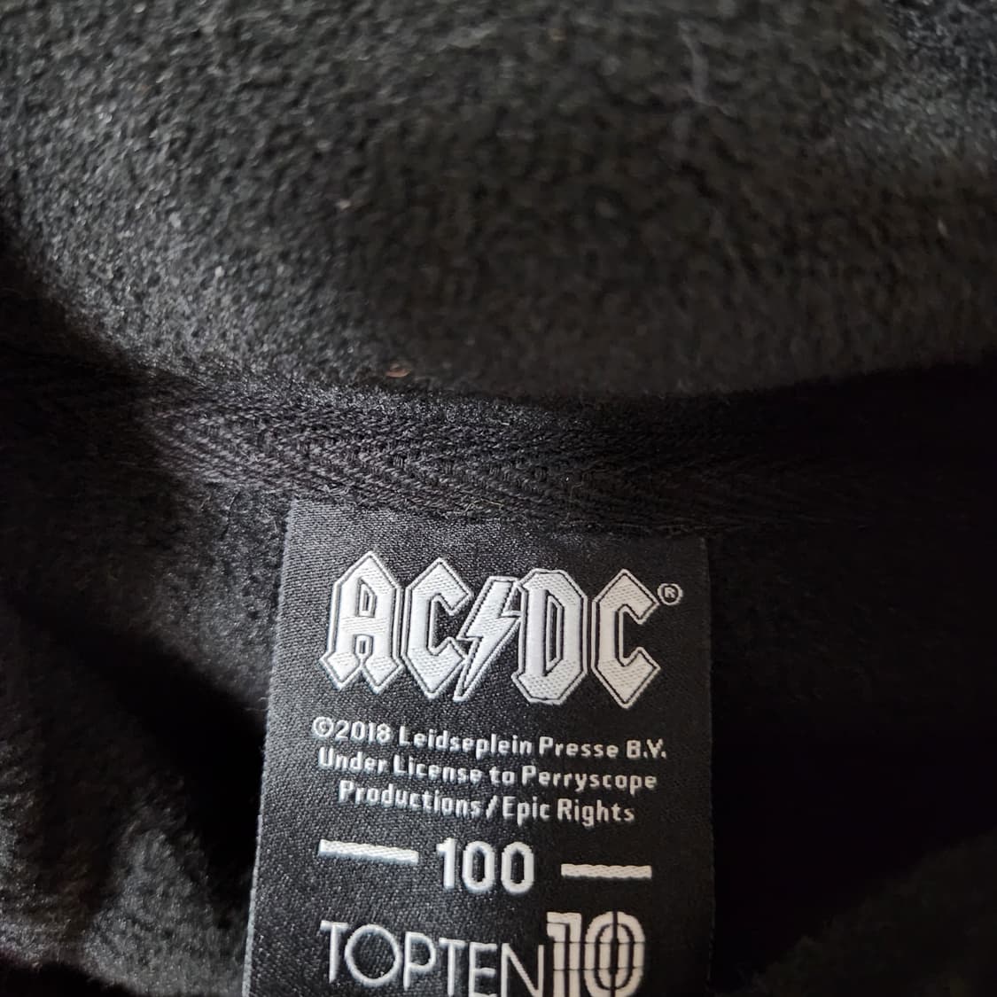 H651 [100] 탑텐 ACDC 후리스 후드 티셔츠
 상품이미지3