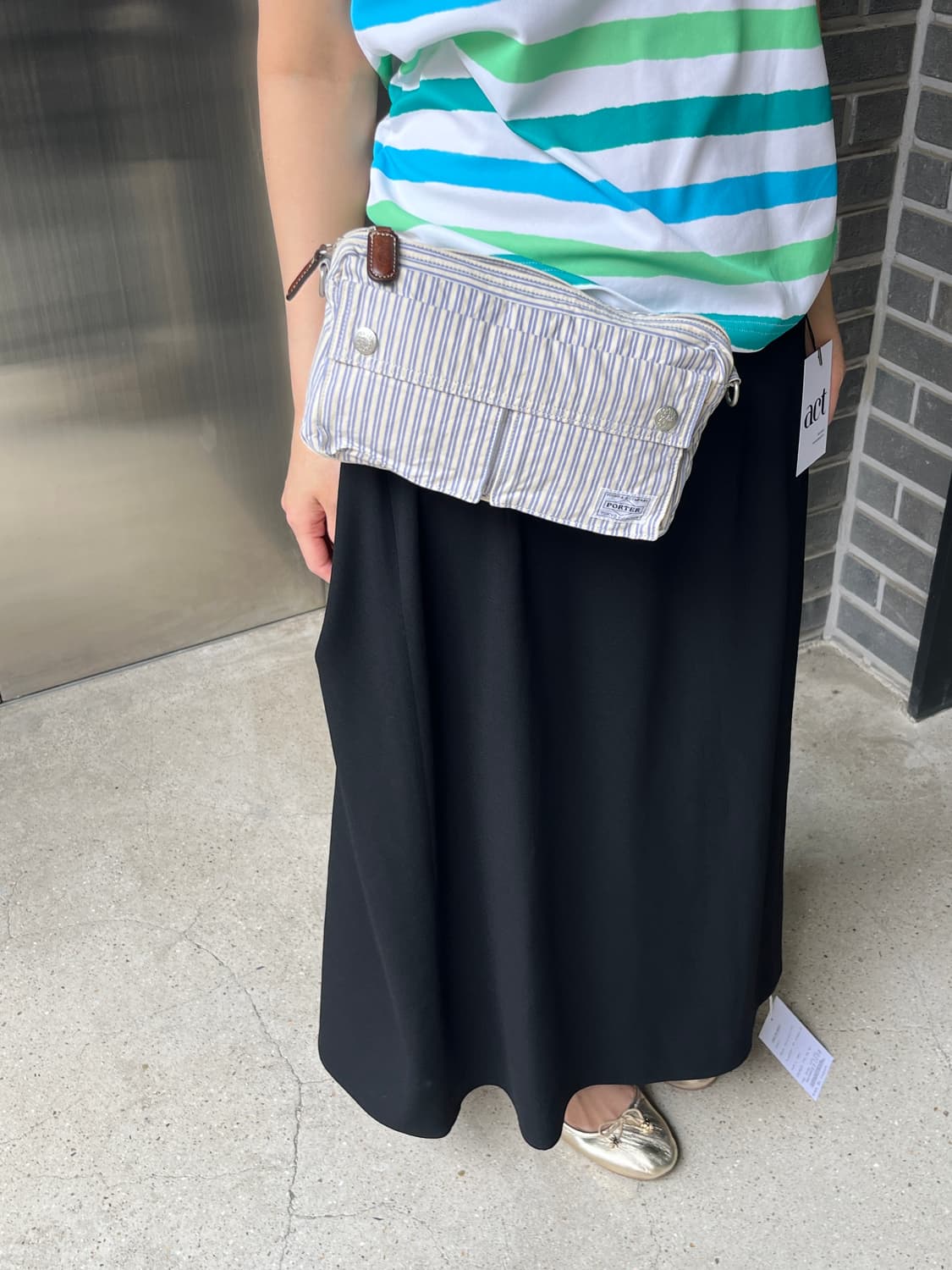 Porter 포터 70주년 기념 스트라이프 백 상품이미지7