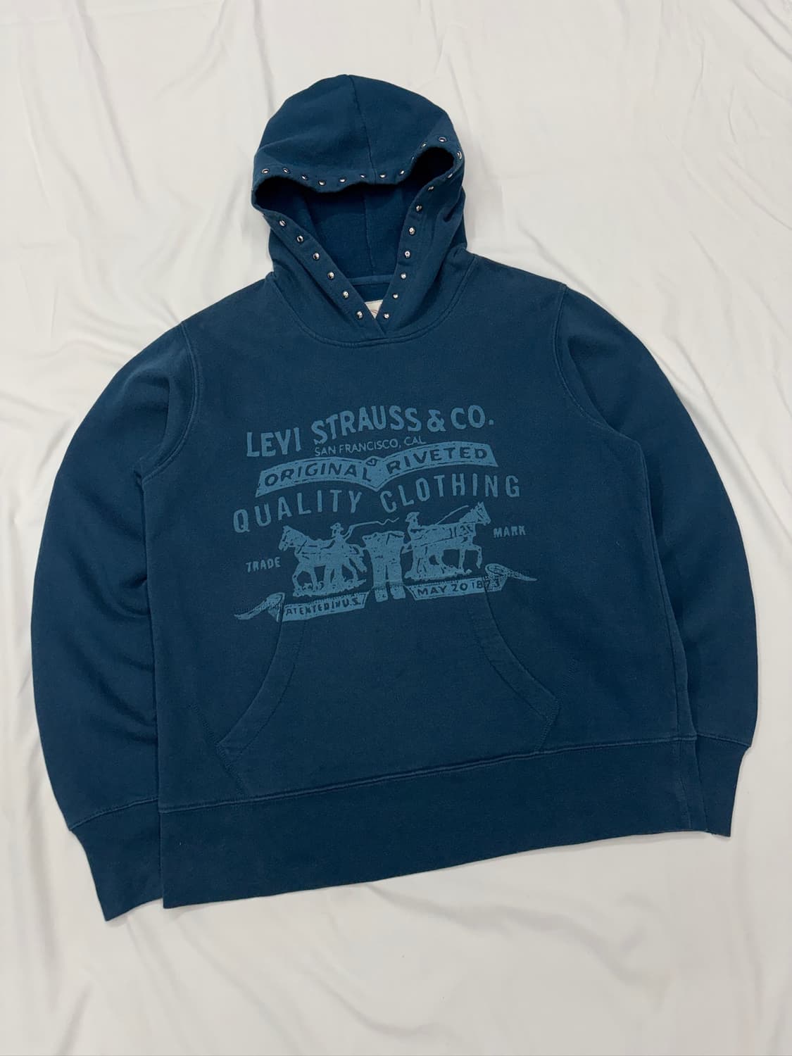 빈티지 리바이스 레드탭 스터드 후드티 상품이미지2