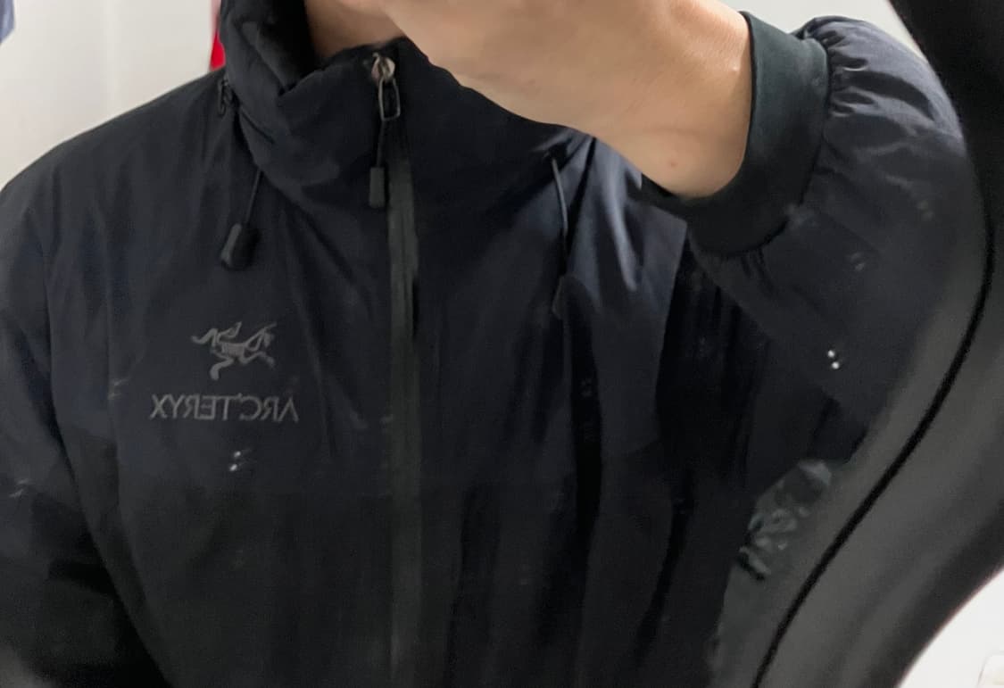 아크테릭스 피션AR자켓 우먼 블랙 상품이미지4