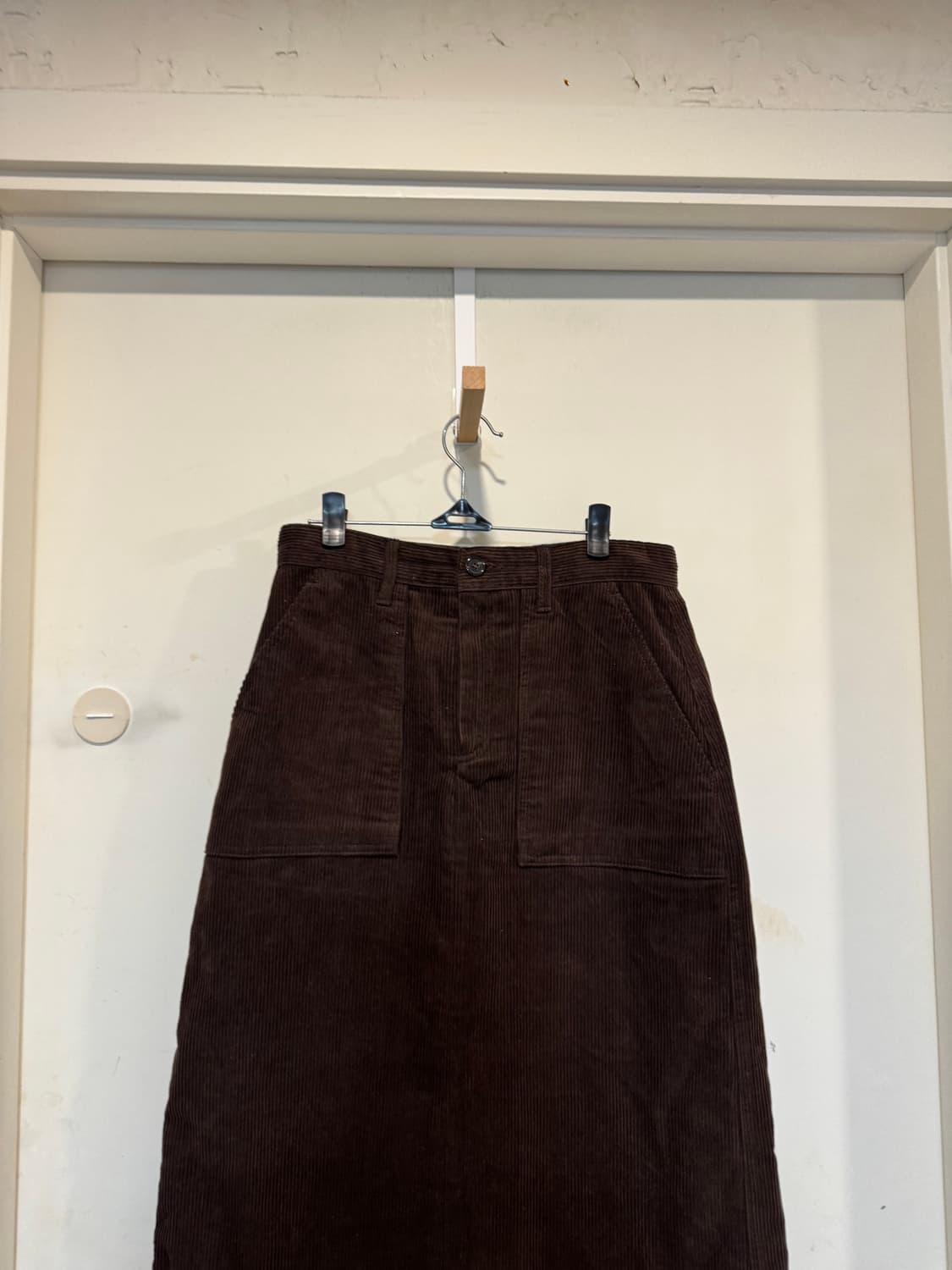 파사드패턴 퍼티그 코듀로이 스커트 상품이미지6