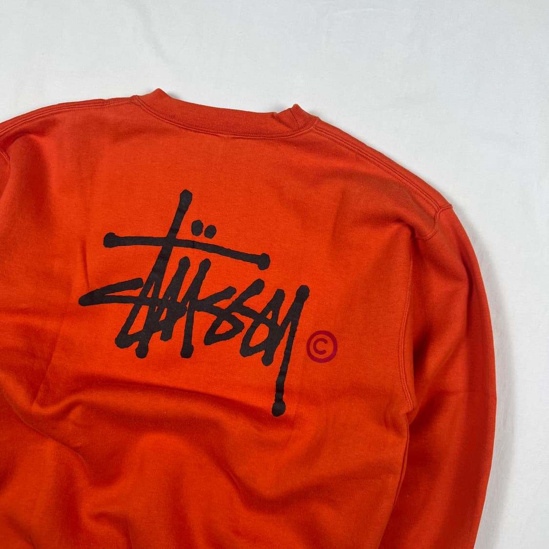 00‘s 스투시 stussy 빅로고 맨투맨 상품이미지5
