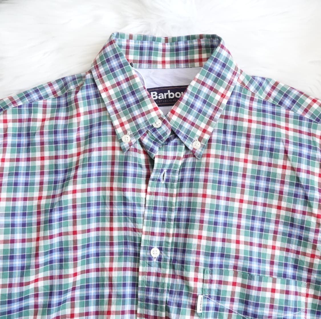 바버(Barbour) 체크 셔츠 1982 상품이미지3