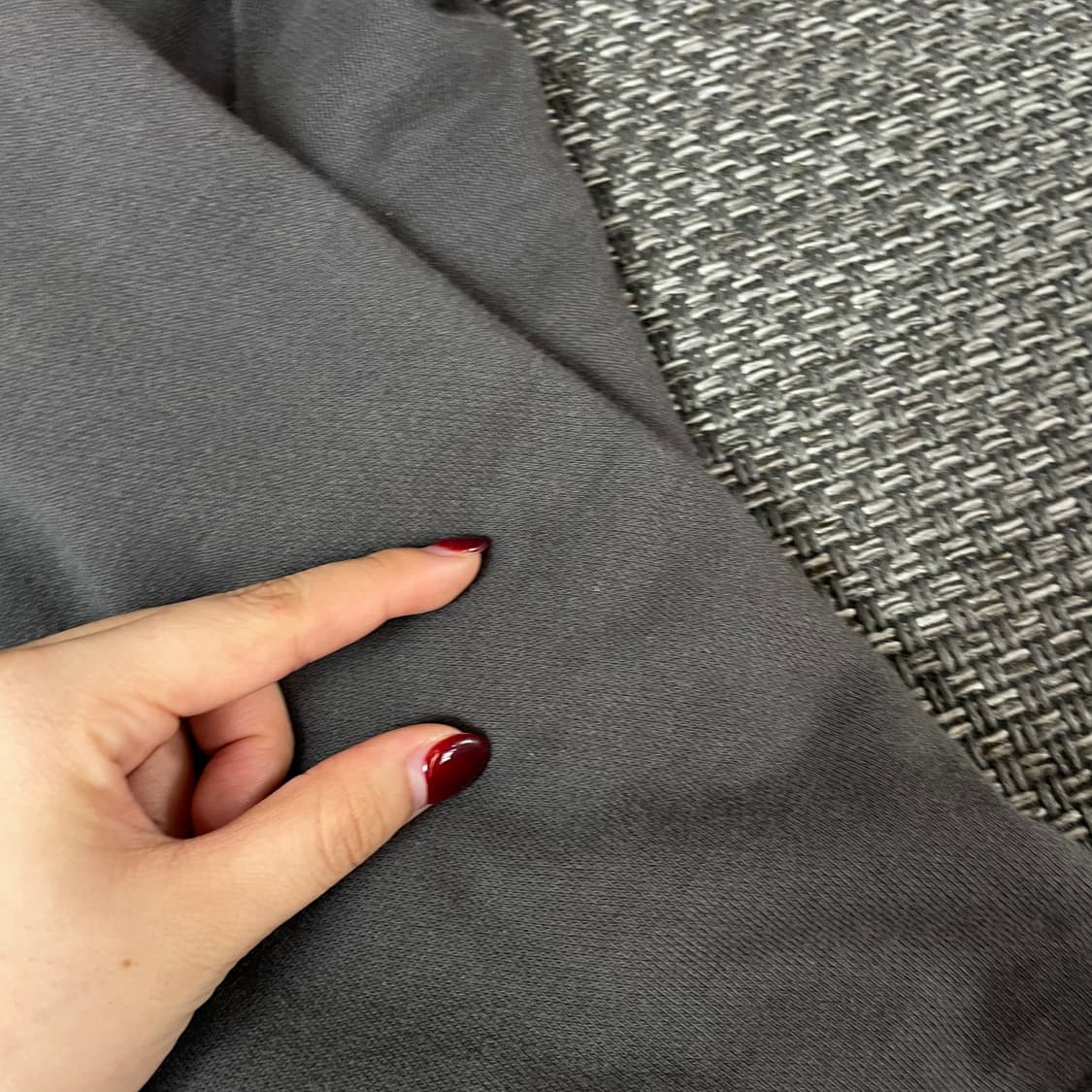 골라 차콜 로고 세미크롭 하이넥 집업 F 상품이미지6