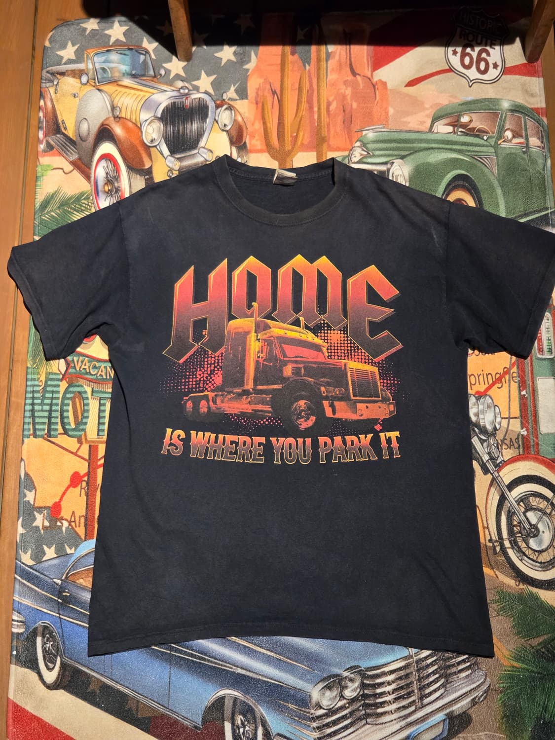 아메리칸 빈티지 트러커 티셔츠 상품이미지1