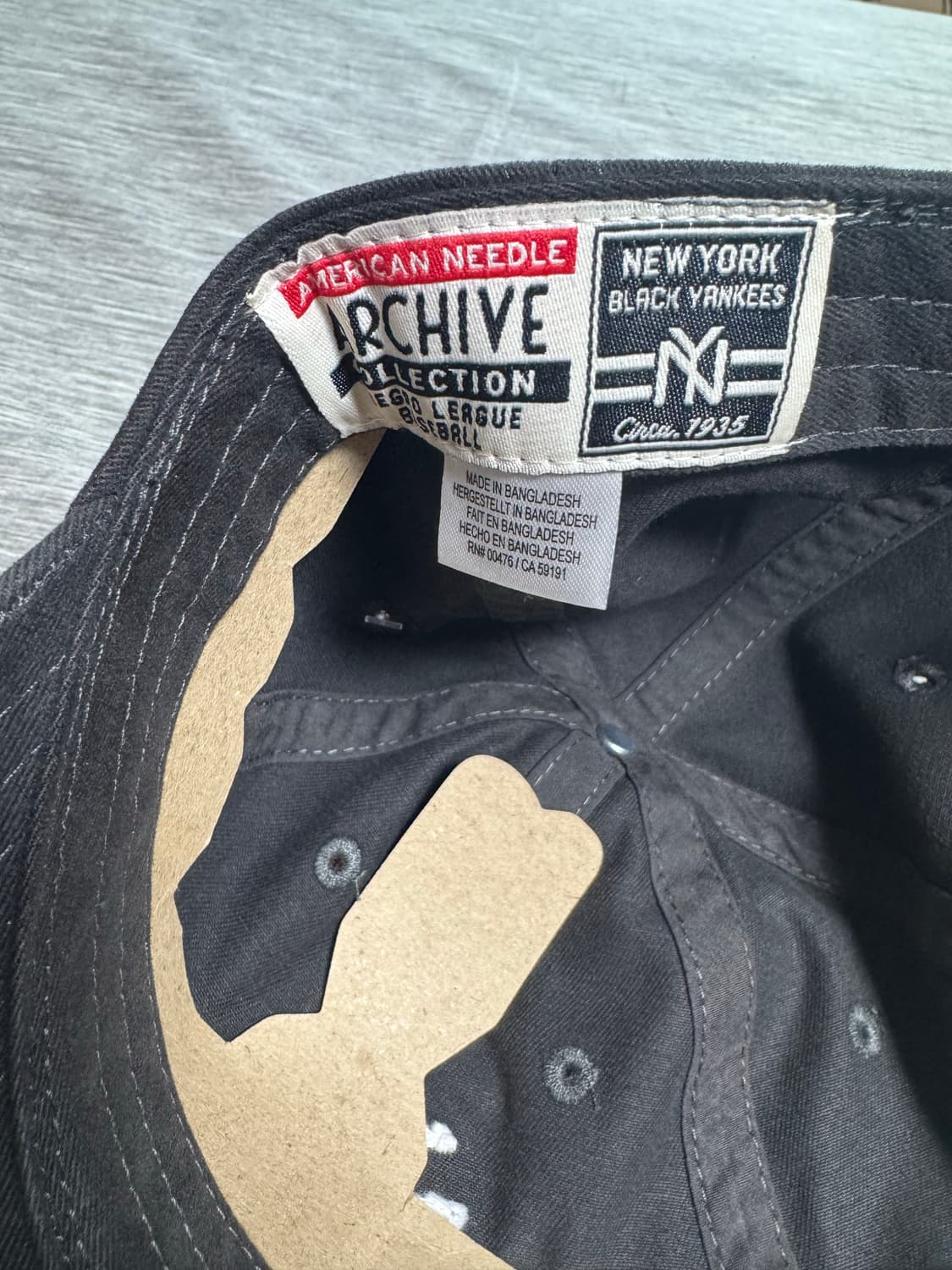 아메리칸니들 NY 볼캡 블랙 상품이미지7