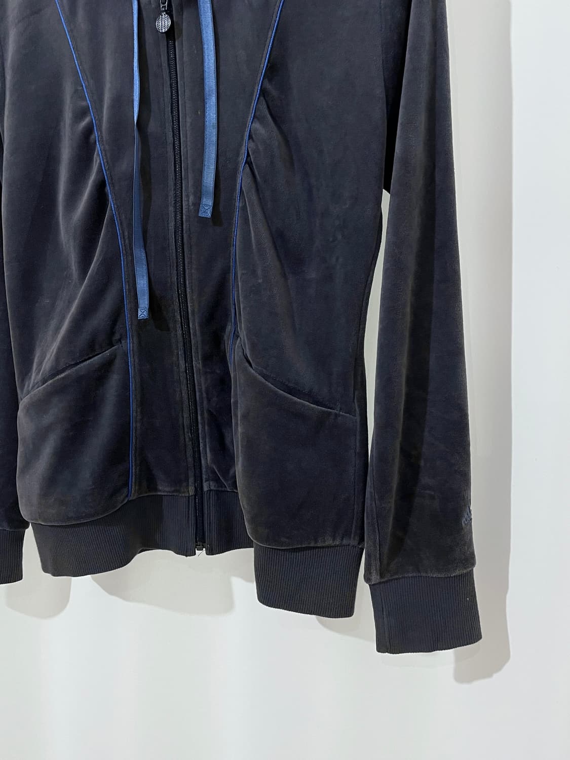 Adidas neo velour hood zip up  상품이미지3