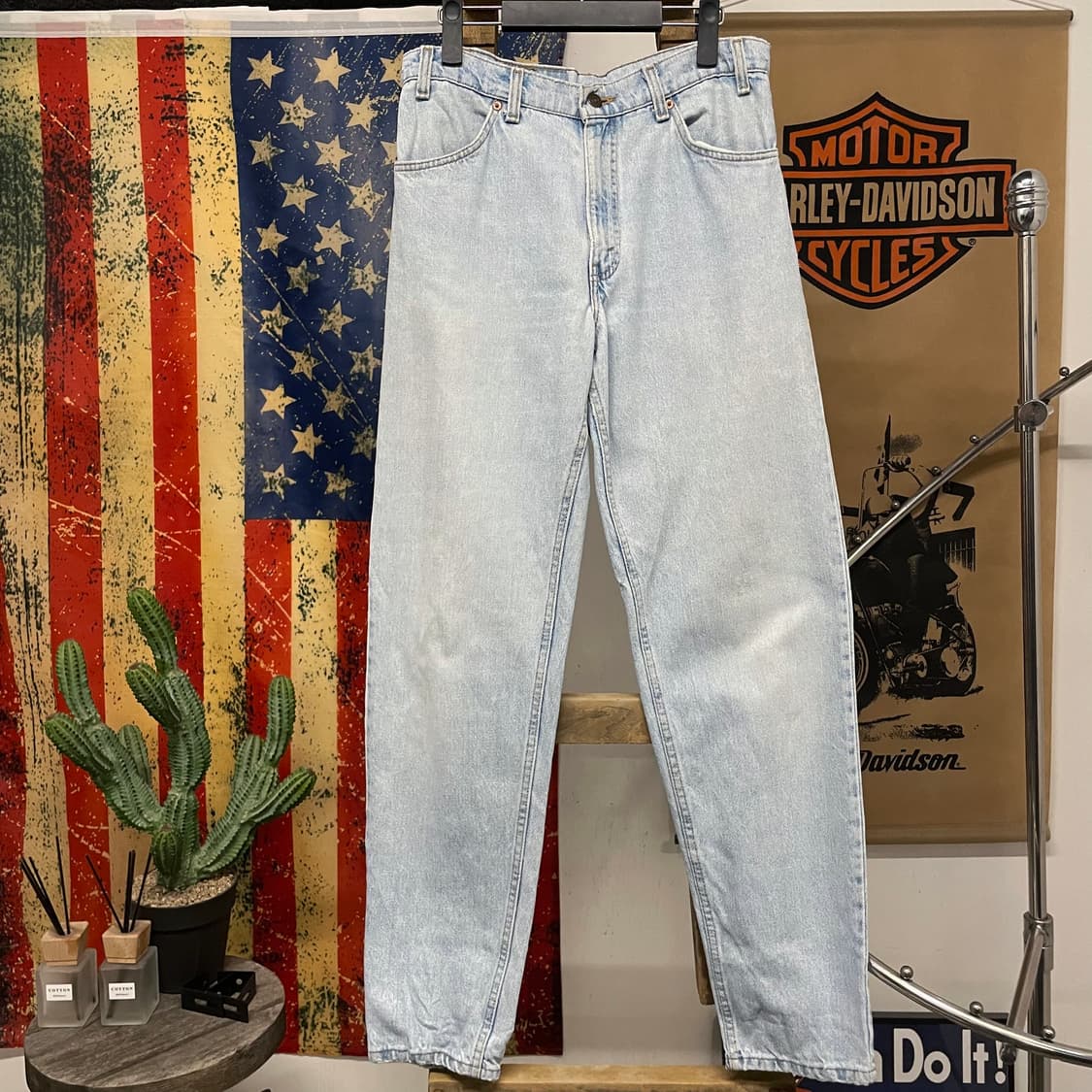 90s 리바이스 얠로우 탭 Made in USA 데님 팬츠 상품이미지1