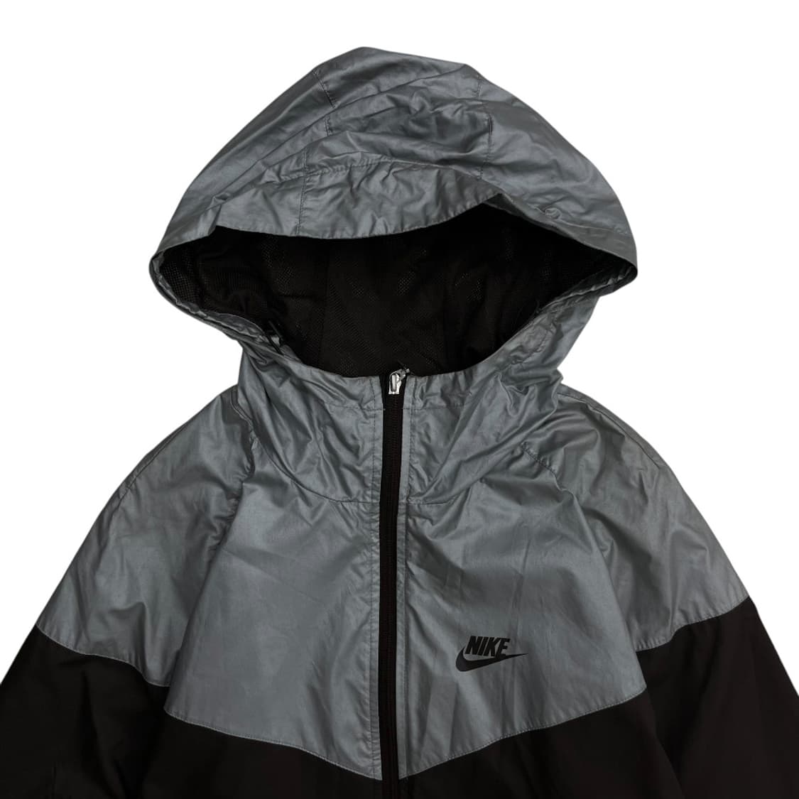 나이키 실버배색 초코맛 바람막이 L 상품이미지4