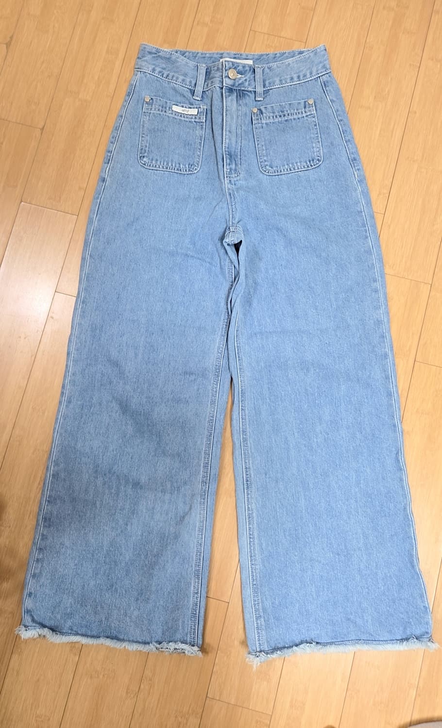 아티드 셀비 포켓 데님 light blue 상품이미지4