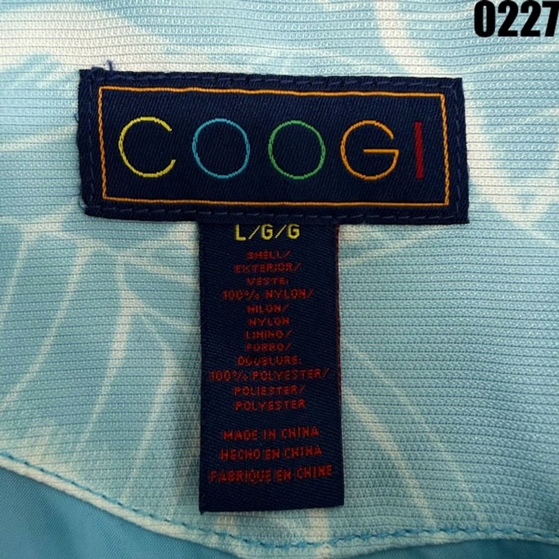쿠지 COOGI 나일론 트랙 자켓 L 0227  상품이미지6
