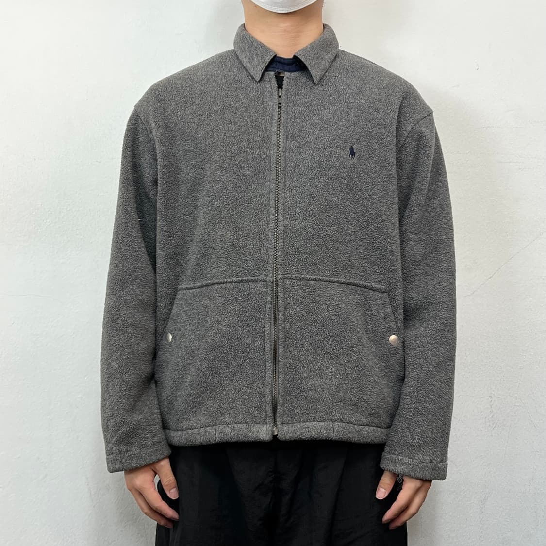 폴로랄프로렌 포니 그레이 플리스 스윙 집업 자켓 상품이미지2