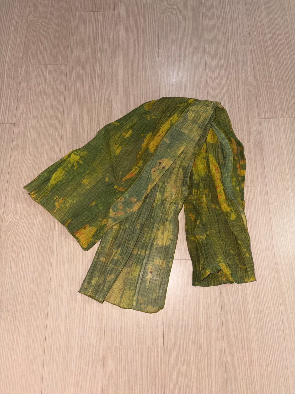 lyte green 그린 스카프 상품이미지2