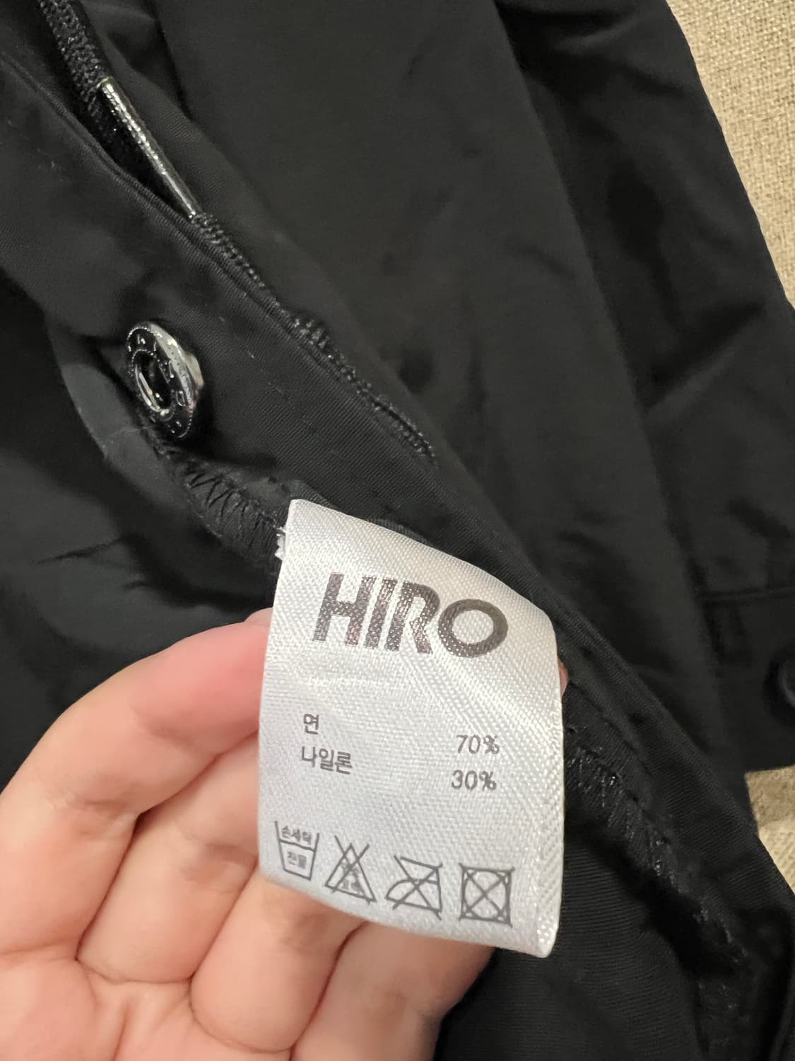 [HIRO 히로] 바람막이 점퍼 자켓 / OS 상품이미지5