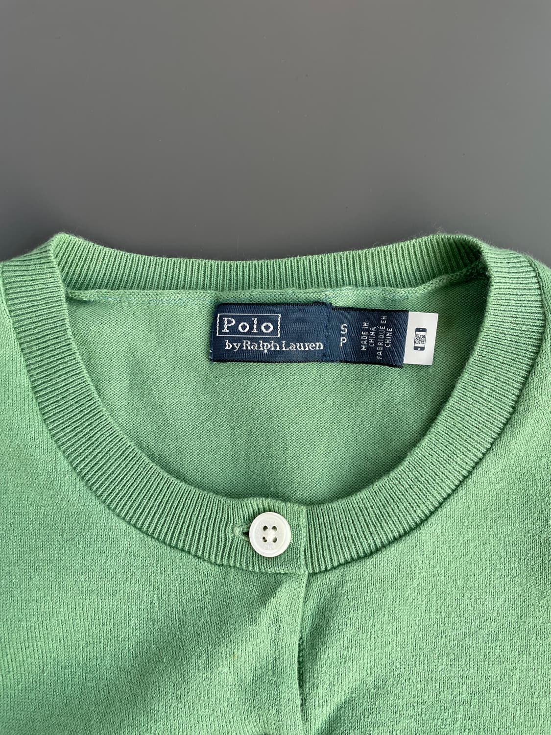 [S] 폴로 랄프로렌 자수로고 여성 코튼 블렌드 가디건 신형 QR 상품이미지9