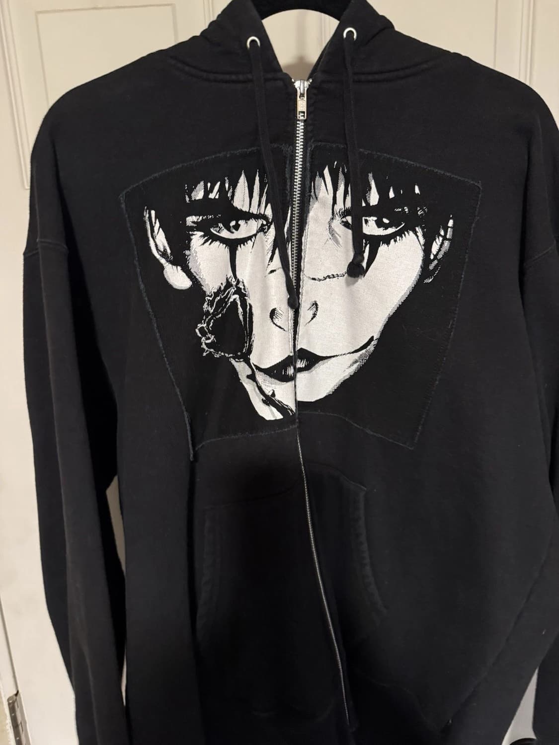 21FW 슈프림 x 더 크로우 후드집업 블랙 L 상품이미지1