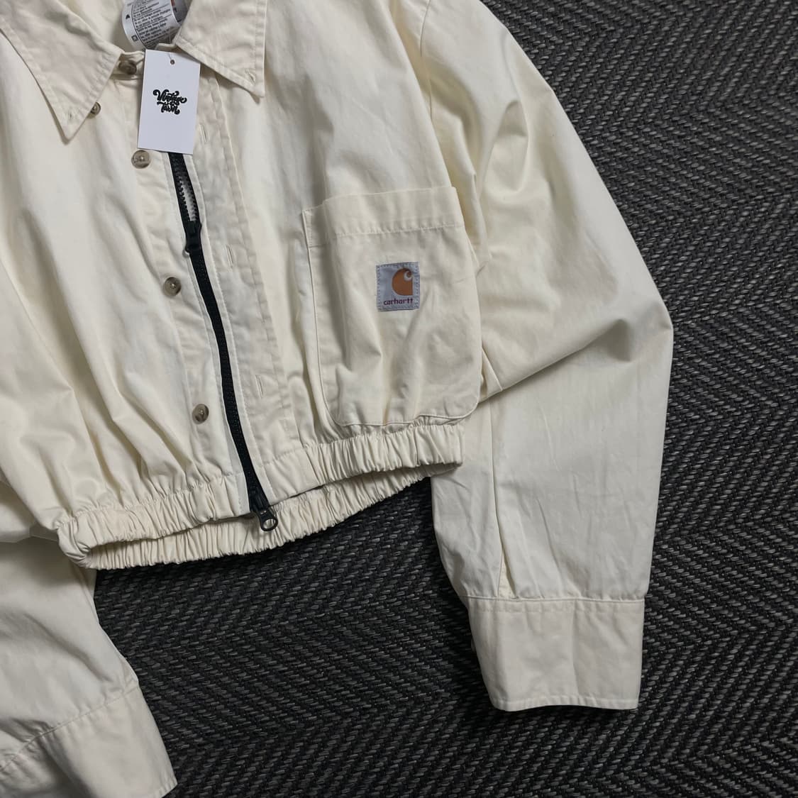 칼하트 리메이크 투웨이 크롭 셔츠 자켓o 4131 상품이미지2