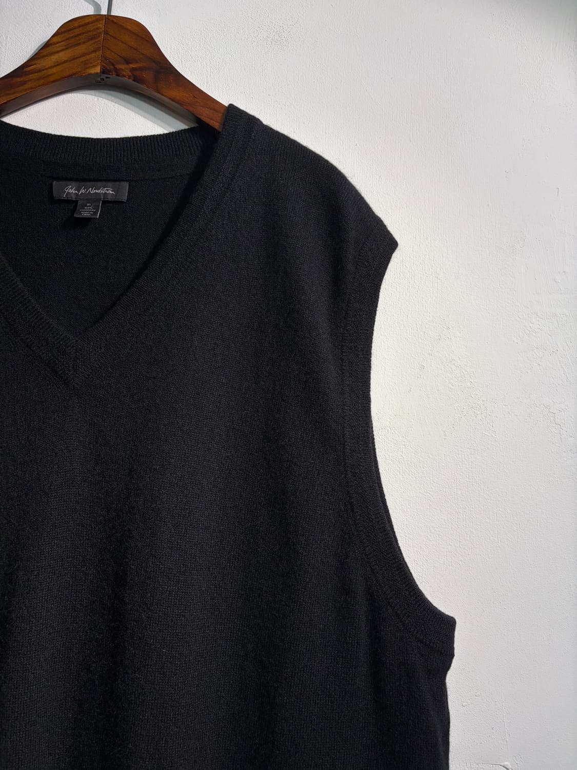 만원샵) Cashmere 100% 니트 베스트 XL C357 상품이미지3