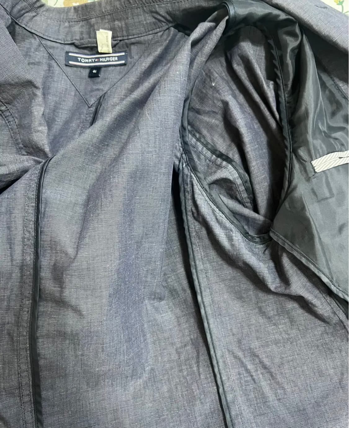 타미힐피거 남성 네이비 코튼자켓 46 상품이미지6