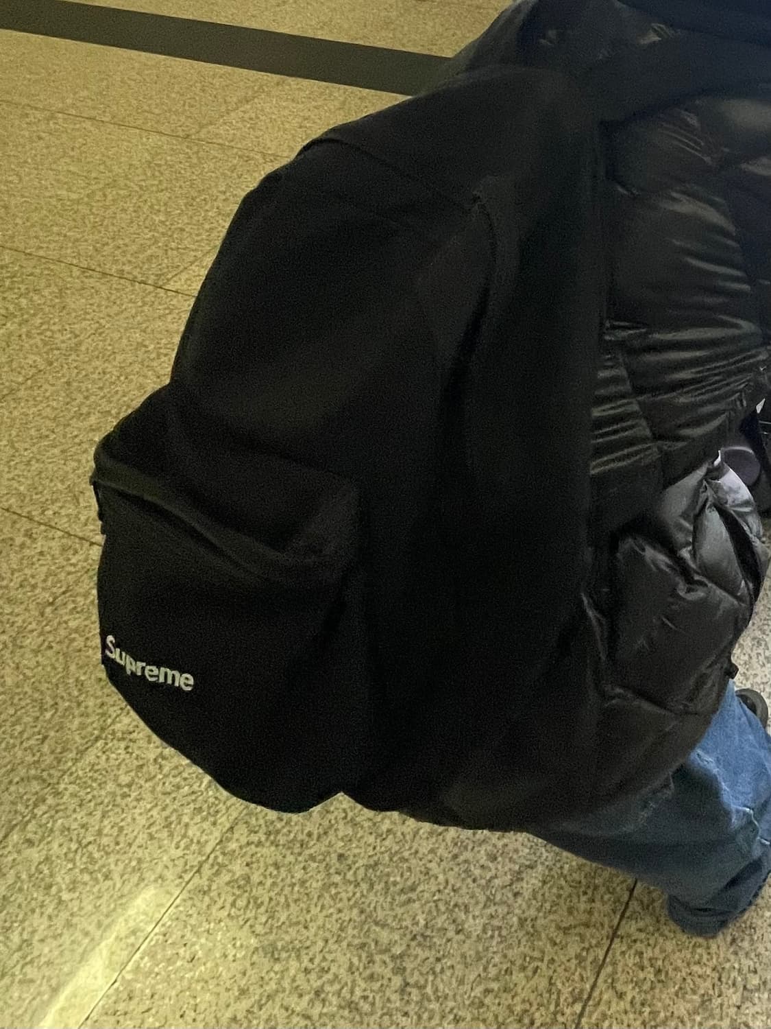 슈프림 캔버스 백팩 블랙 상품이미지8