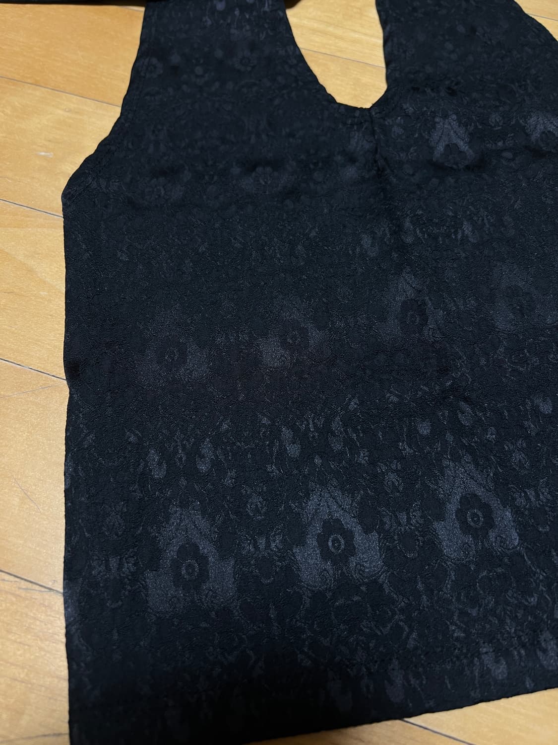 (장원영착) SIO 자카드 홀터(새상품) 상품이미지3