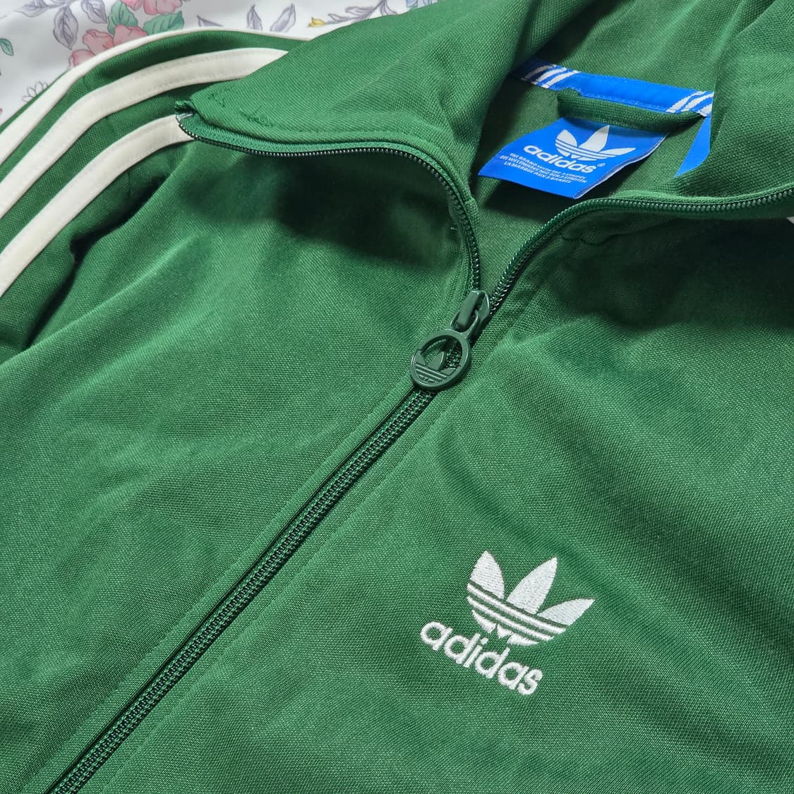 아디다스 빈티지)파이어버드 그린 유로파 대대장 트랙탑 져지 상품이미지3