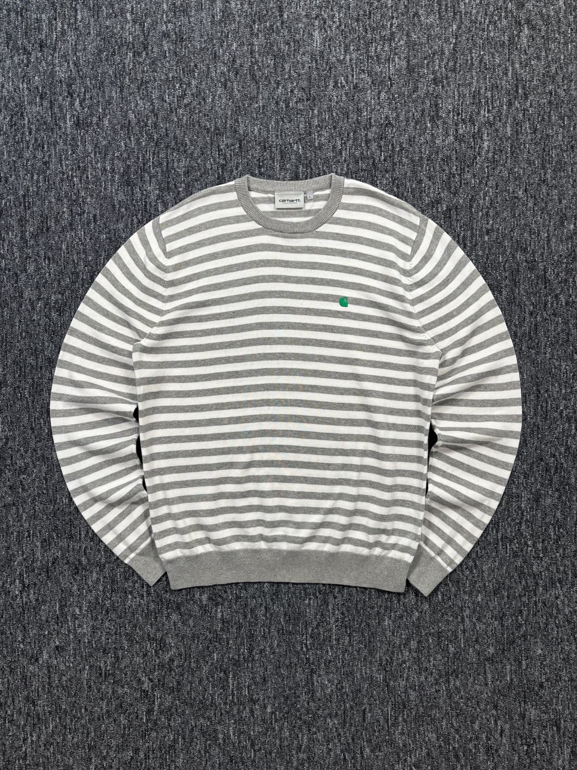 칼하트 그레이 스트라이프 니트 상품이미지4