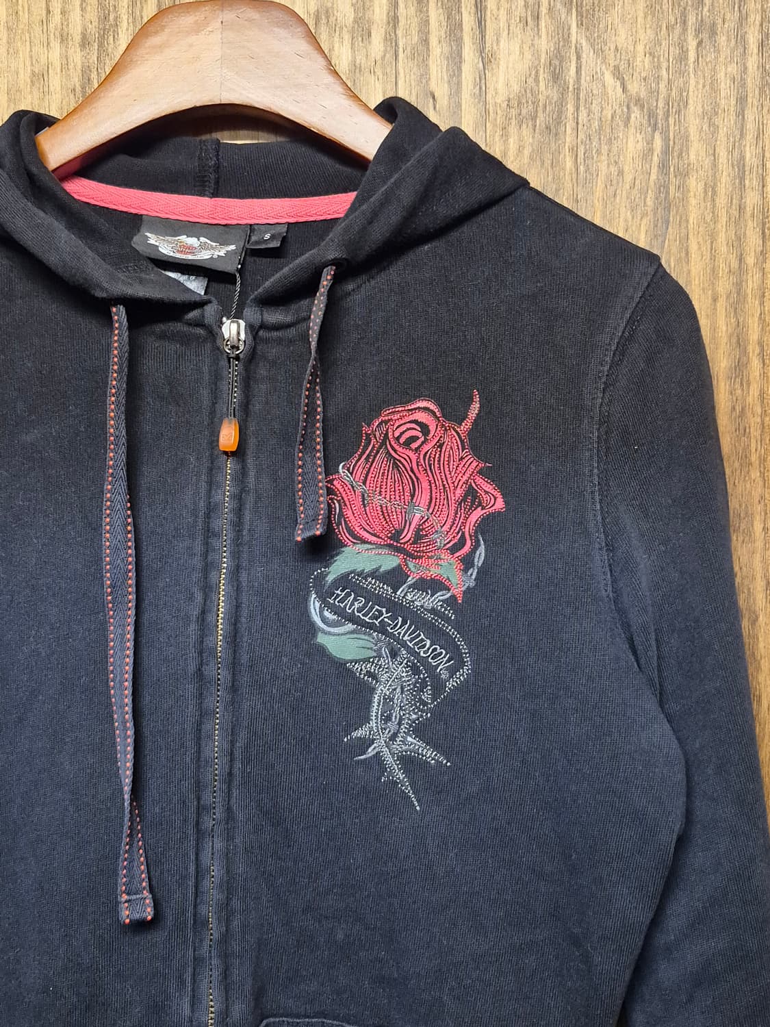 HARLEY DAVIDSON ROSE HOODIE ZIPUP  상품이미지5