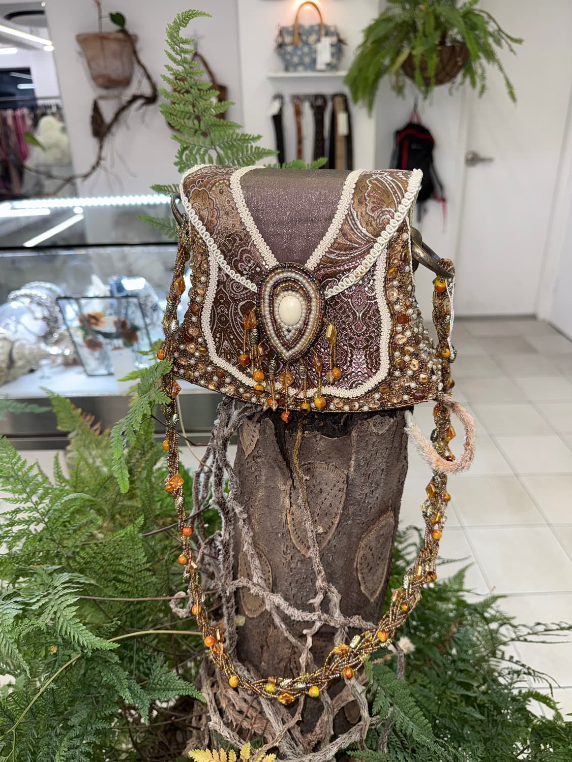 jasmine ethnic beads purse 상품이미지3