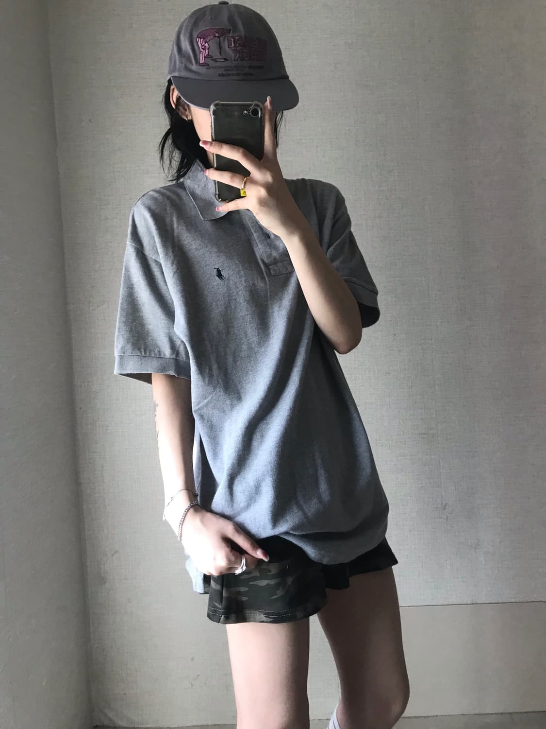 폴로 그레이 반팔pk 상품이미지2