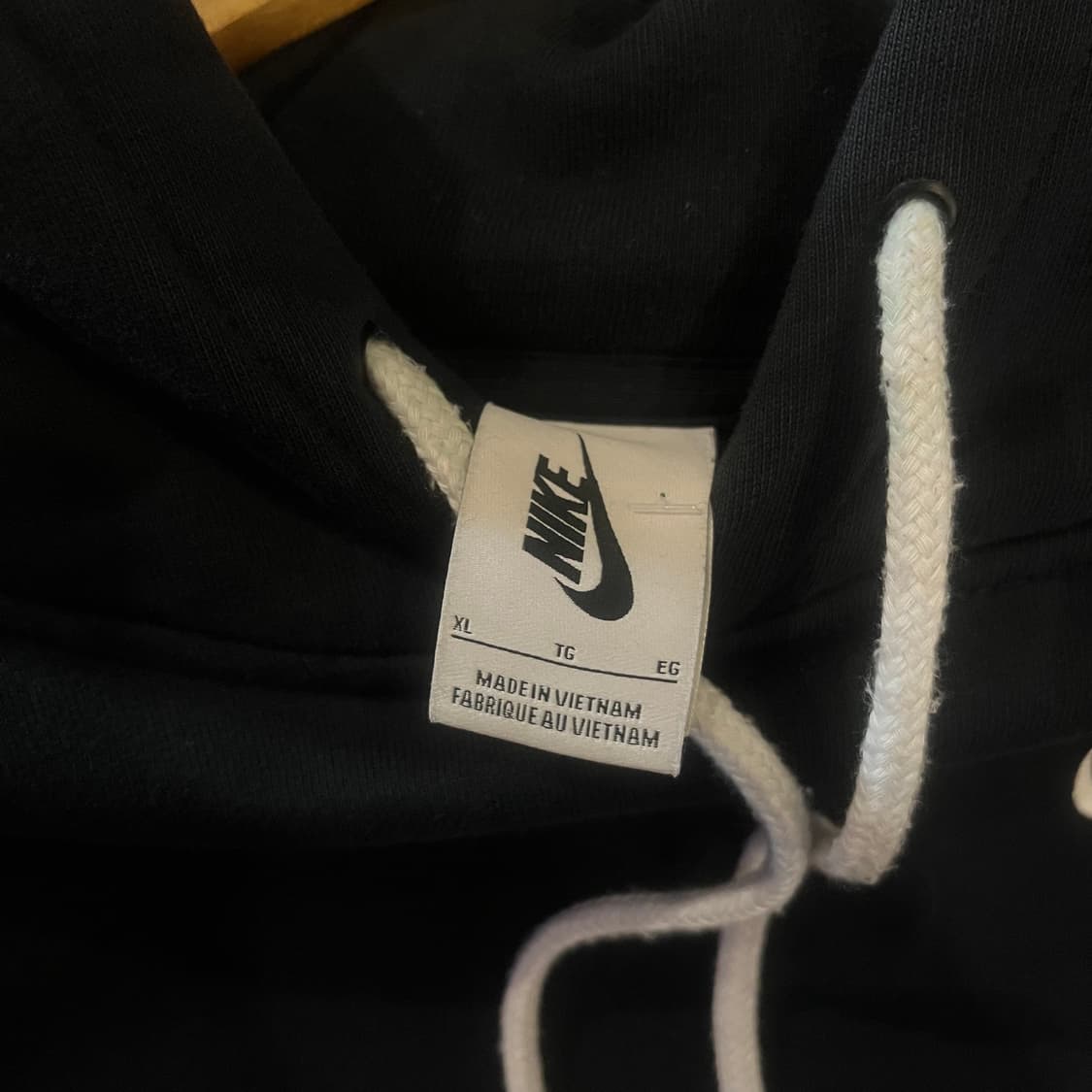 나이키 NRG 스우시 블랙 후드티  상품이미지4