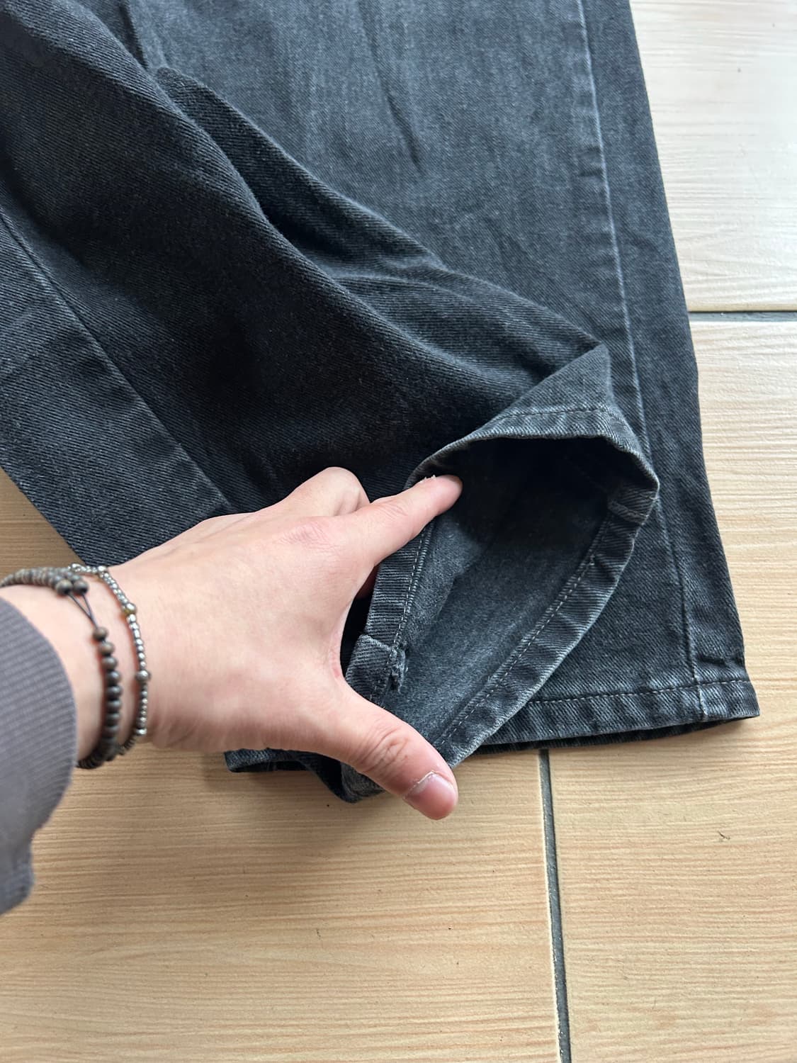 00‘s 리바이스550 블랙진 33in 상품이미지6