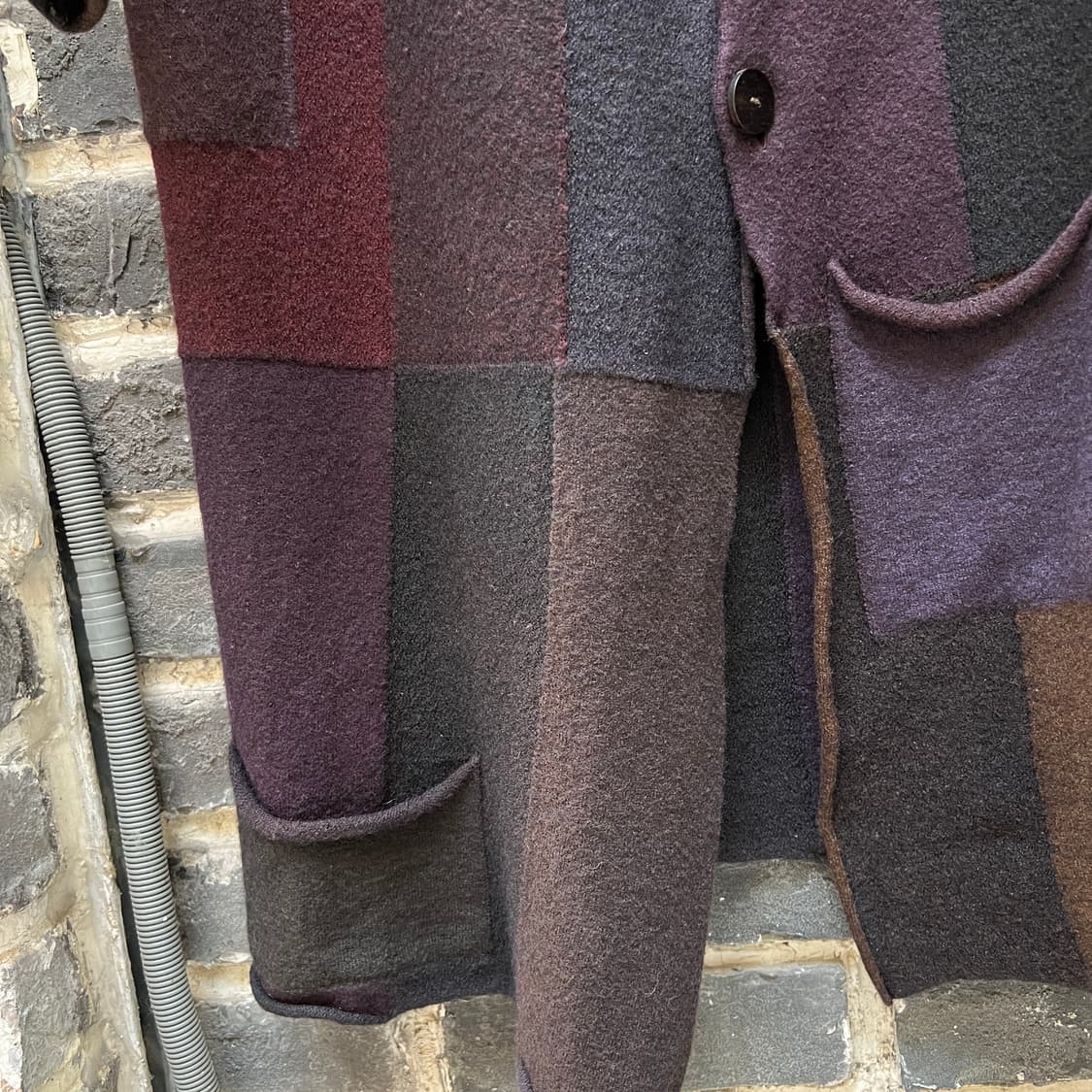 Jurgen lehl 패치워크 코트 상품이미지5