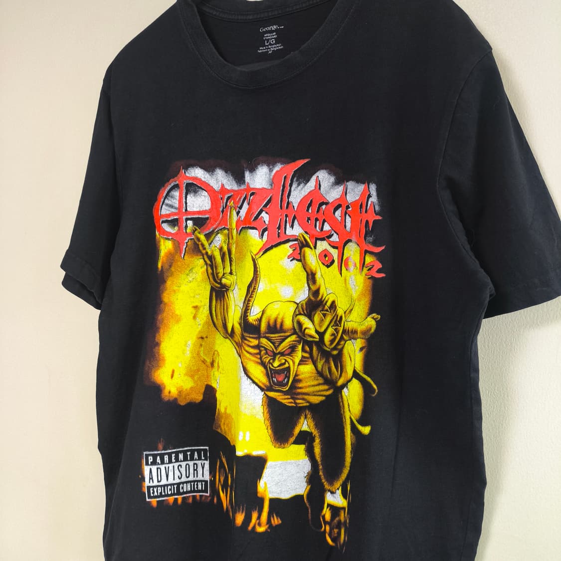 [L] 02' Ozzy Osbourne (OZZY FEST) 밴드티 상품이미지1