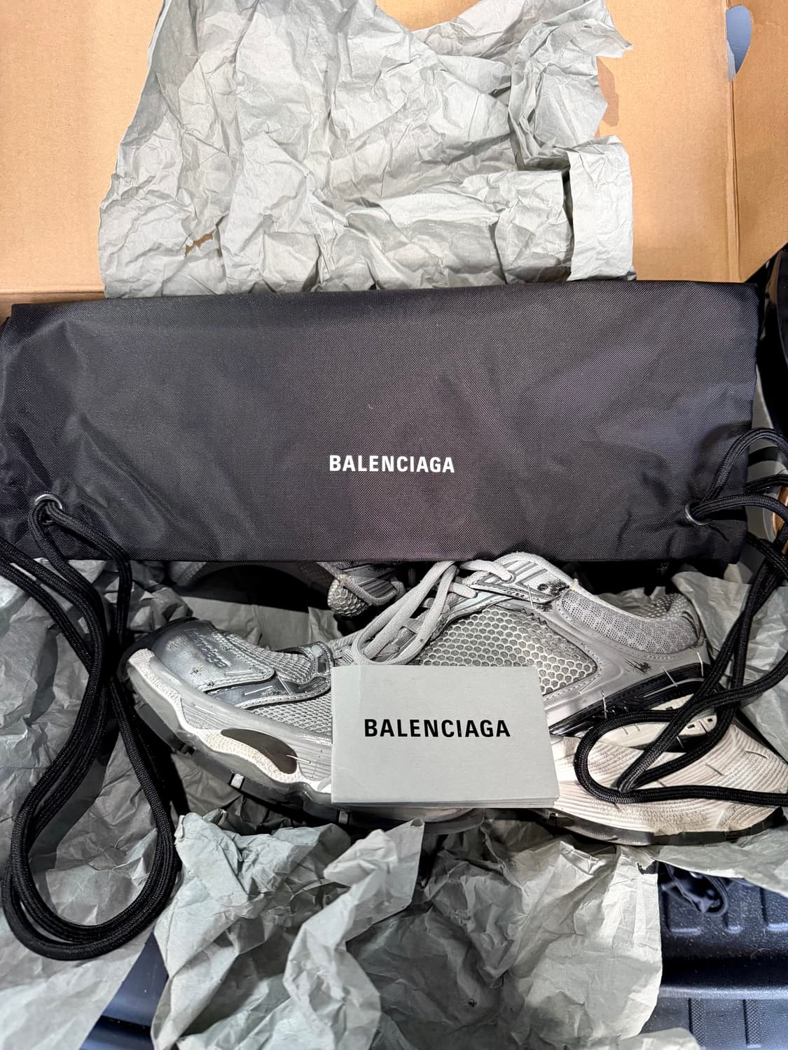 발렌시아가 스테이플러 그레이 41 상품이미지2