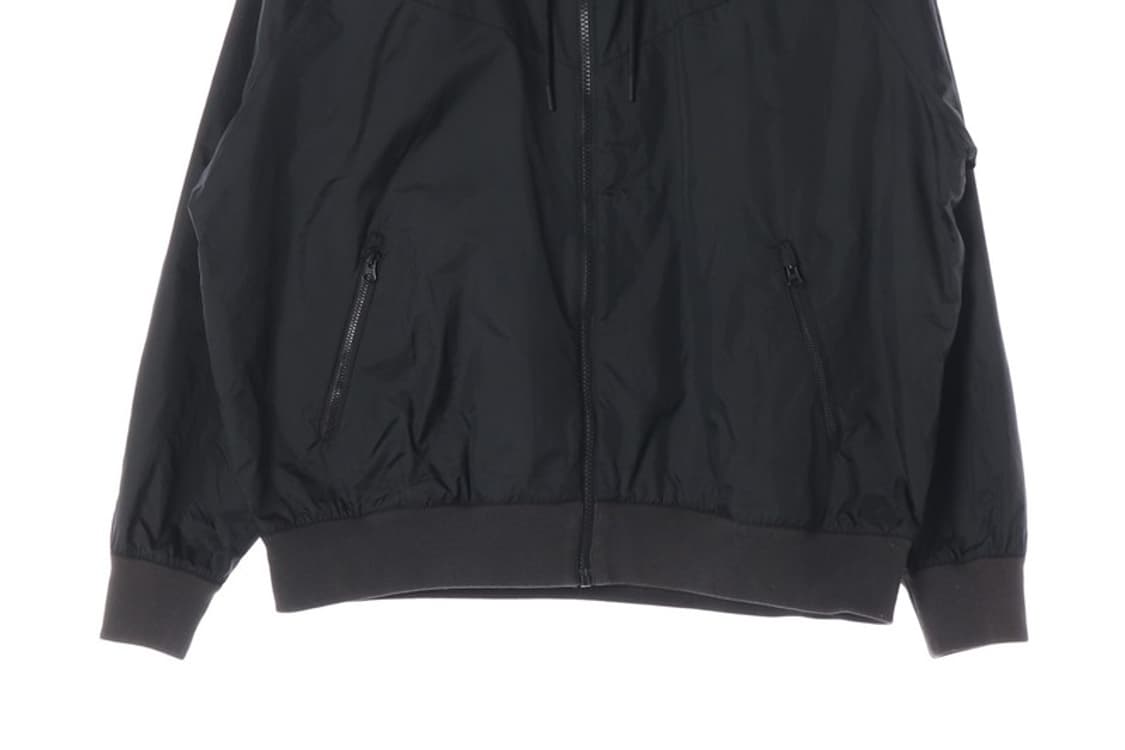 나이키 스우시 윈드러너 후드 집업 자켓 블랙 XL 상품이미지4