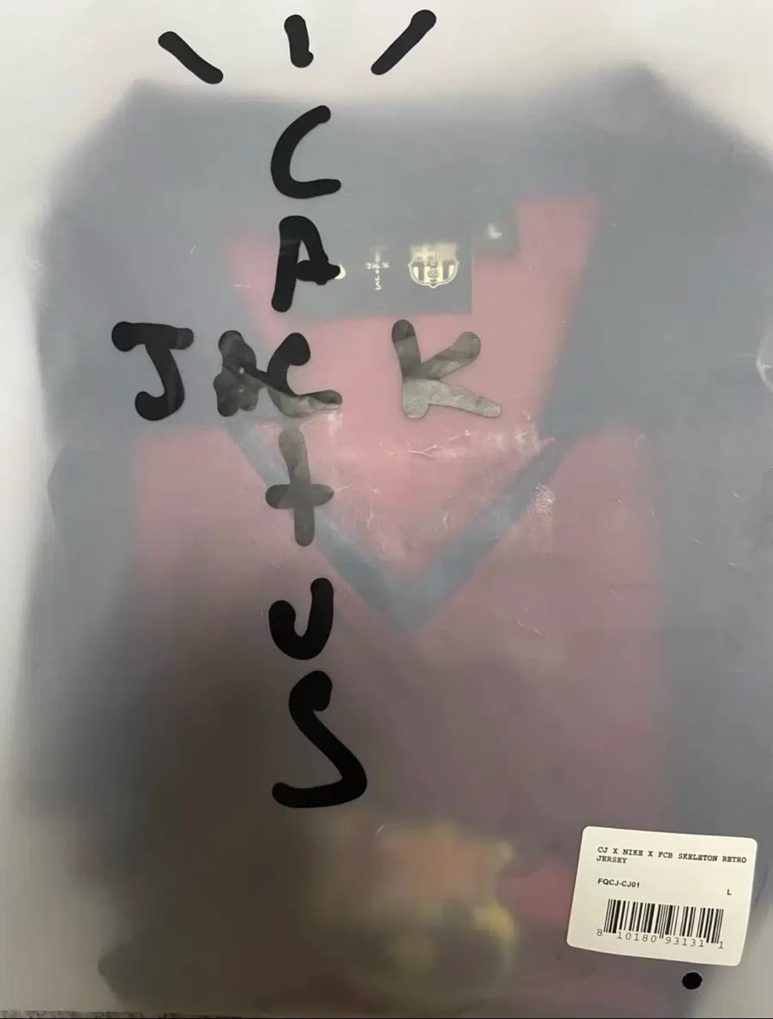 트레비스스캇 바르셀로나 져지 L 상품이미지2