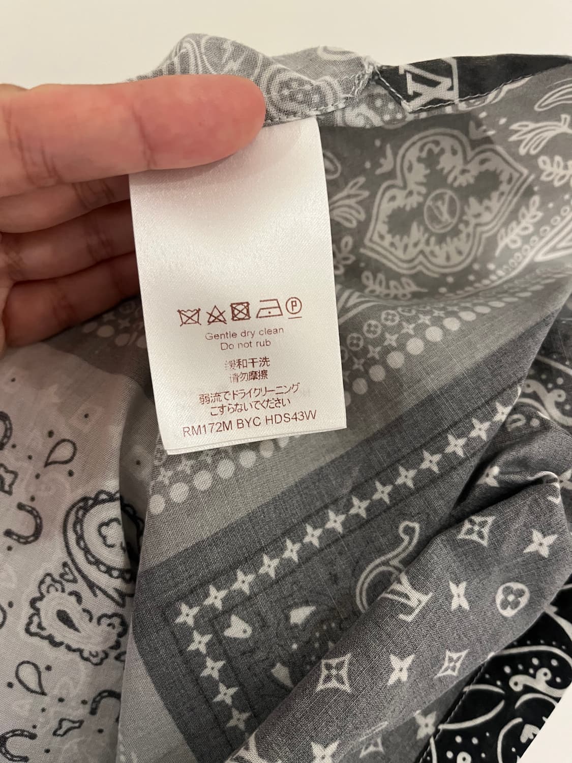 Louis Vuitton 2017 Bandana Print Shirts 상품이미지4