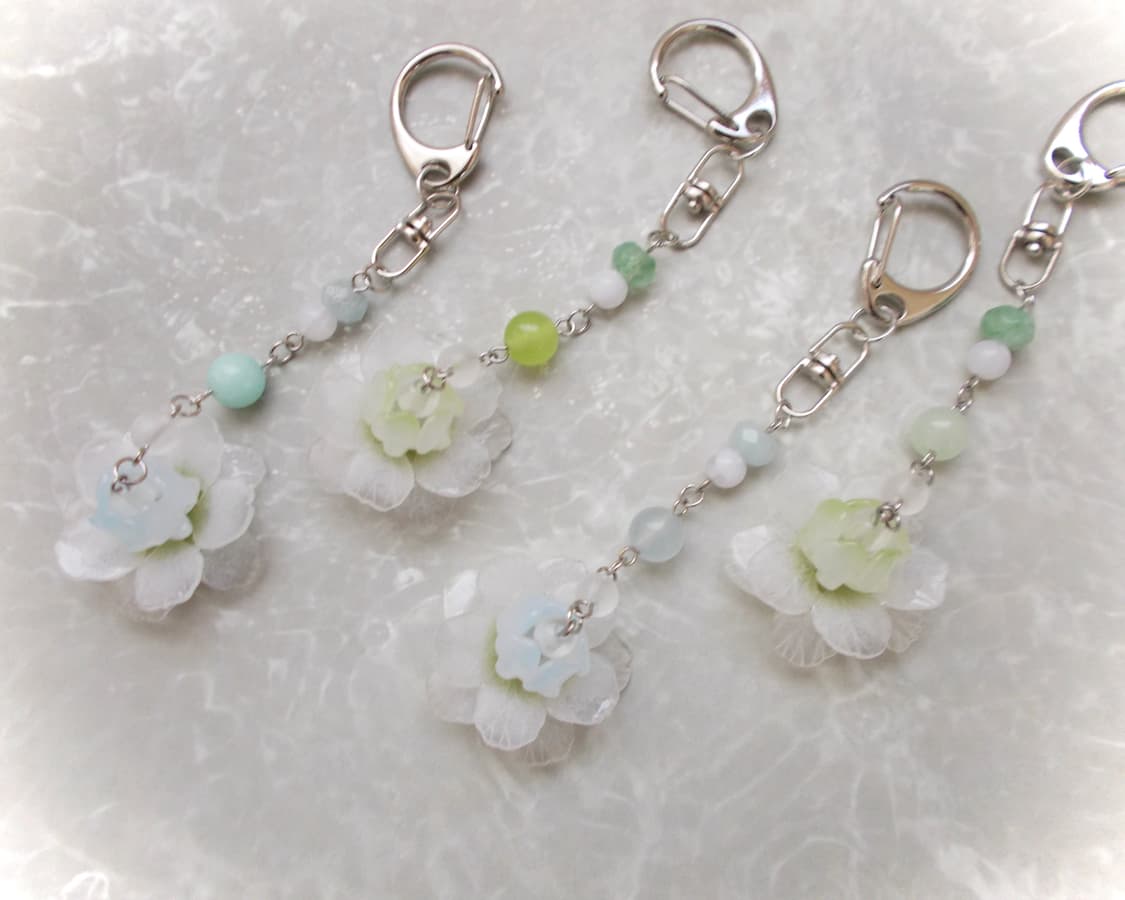 Dreamy Flower Keyring (made) 상품이미지1