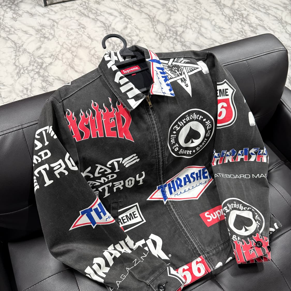 슈프림 x 트레셔 SS15 워크 집업 트러커 자켓 상품이미지2