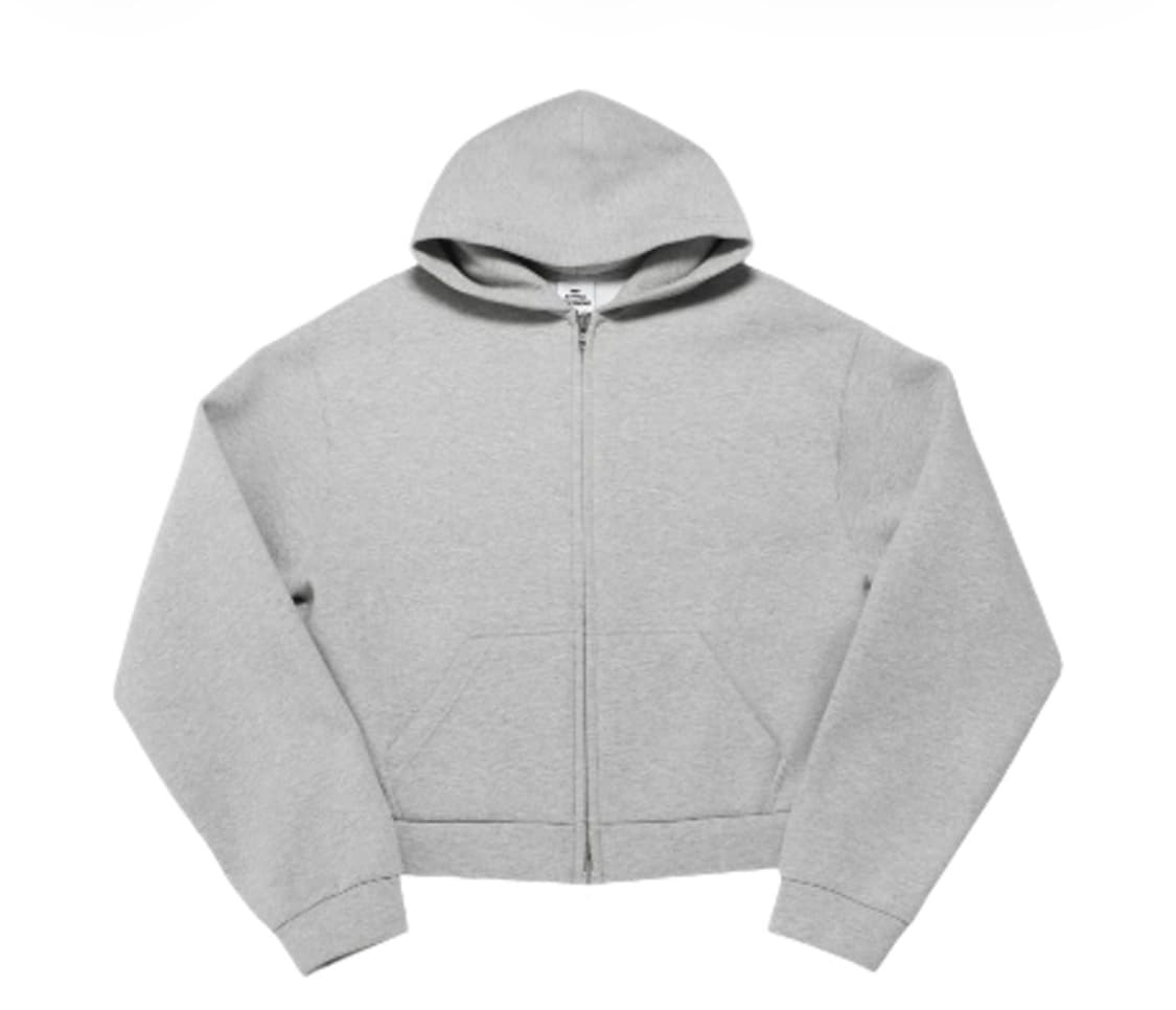 MJD 코인서울 크롭 후드 집업 상품이미지1