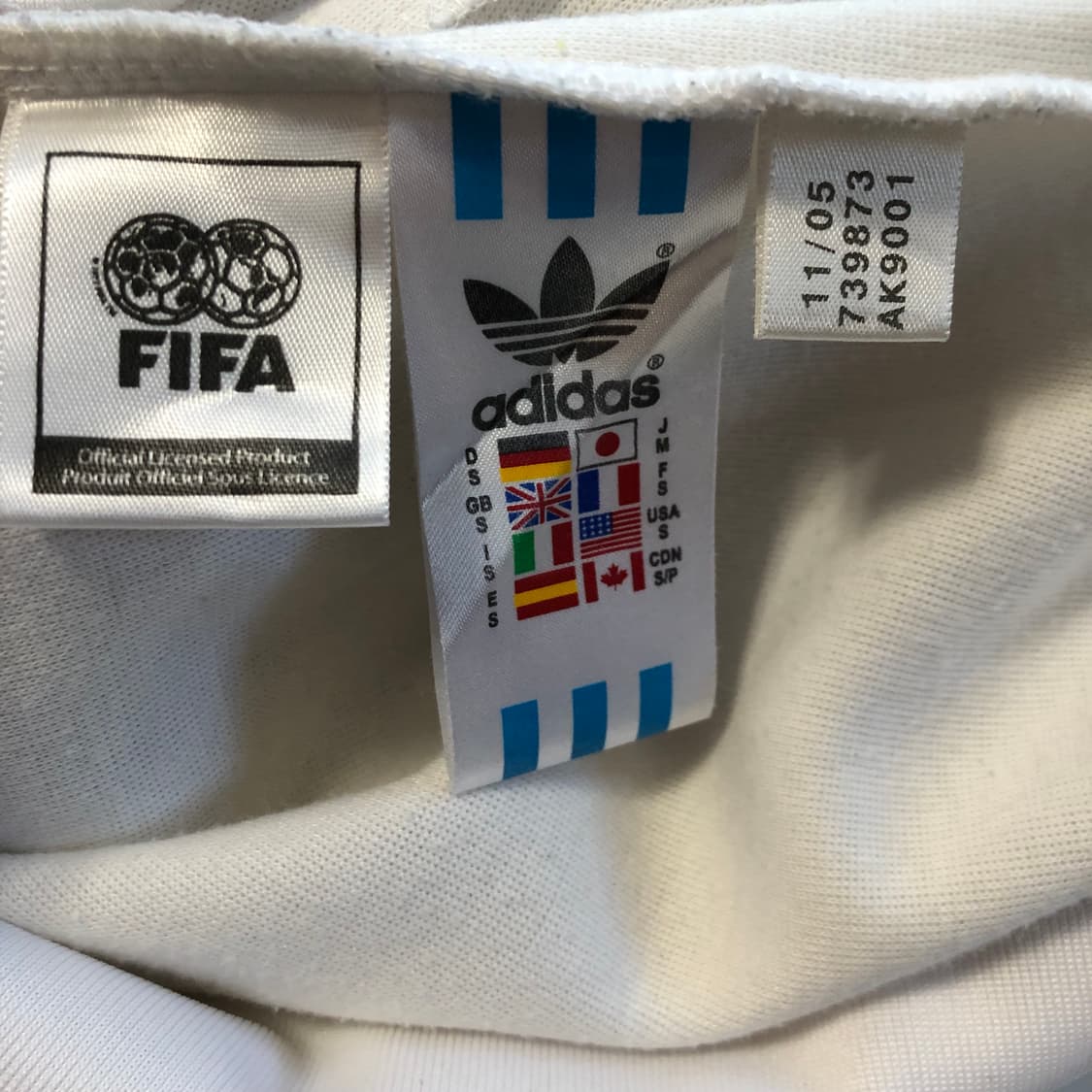 아디다스 독일 화이트 져지 상품이미지6