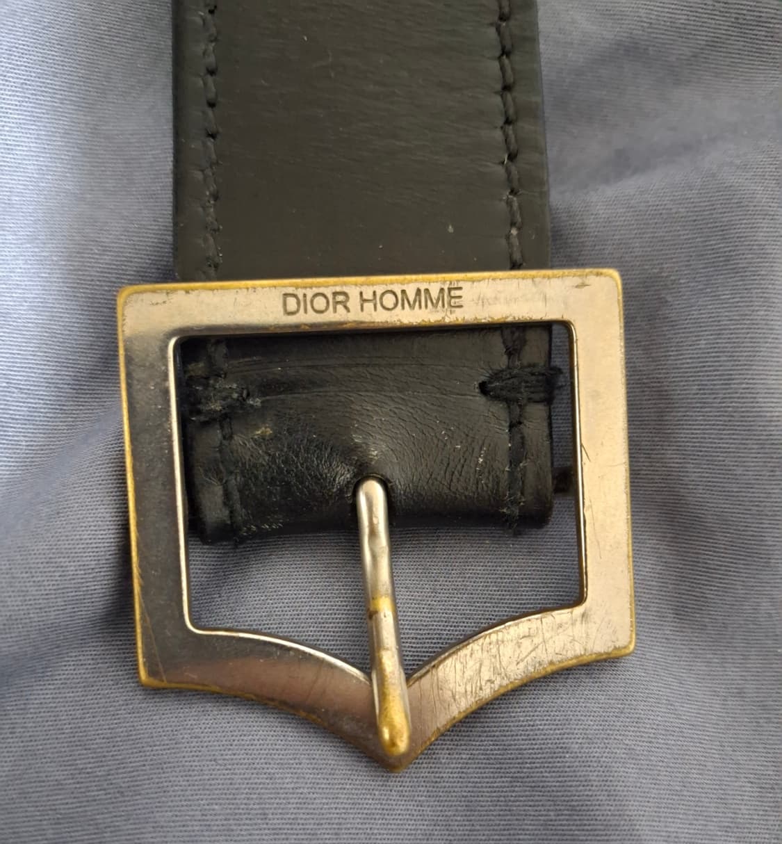 [87] 디올 옴므 은장 무광 D벨트 상품이미지1