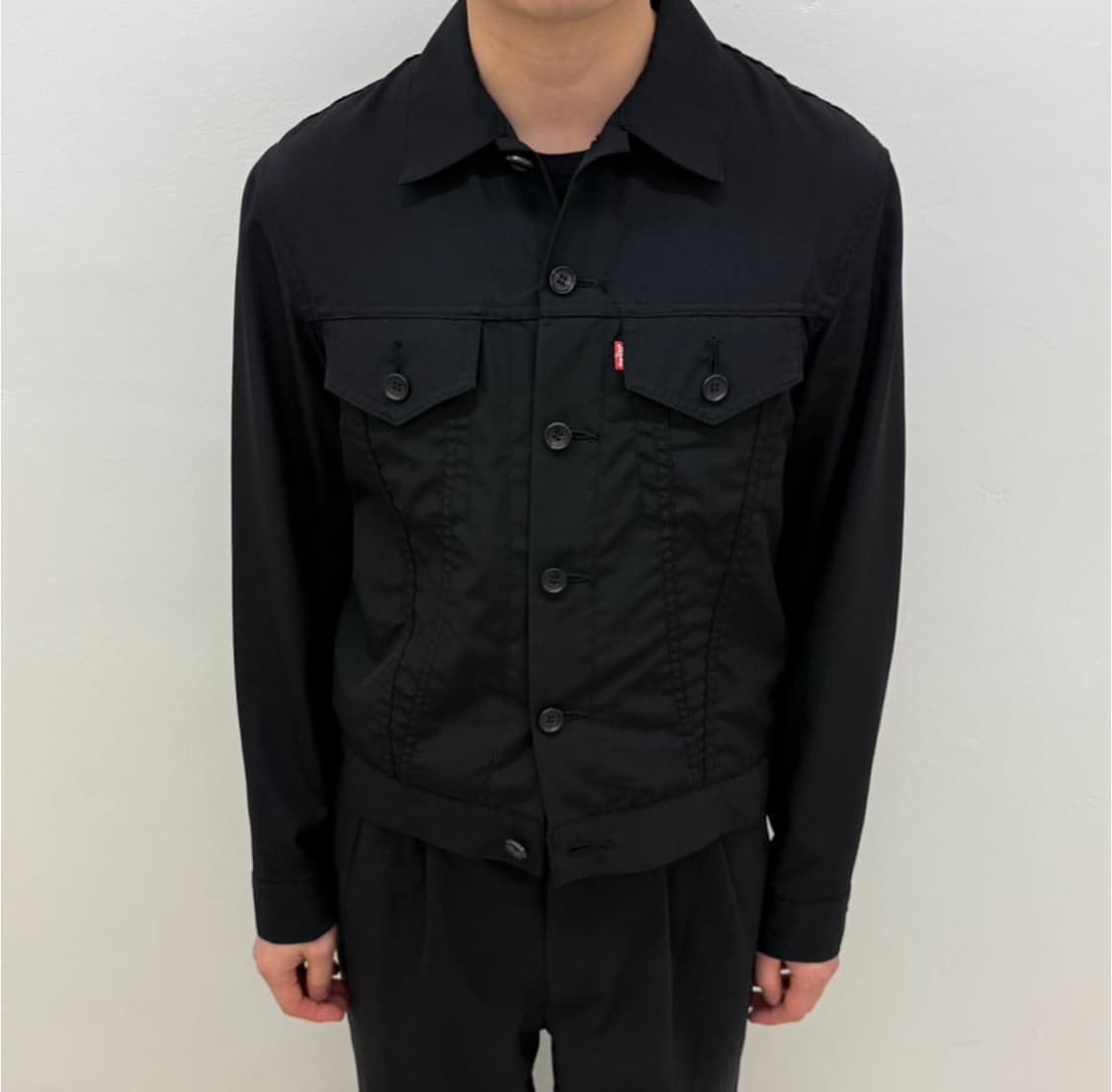 준야와타나베 x 리바이스 블랙 자켓 상품이미지1