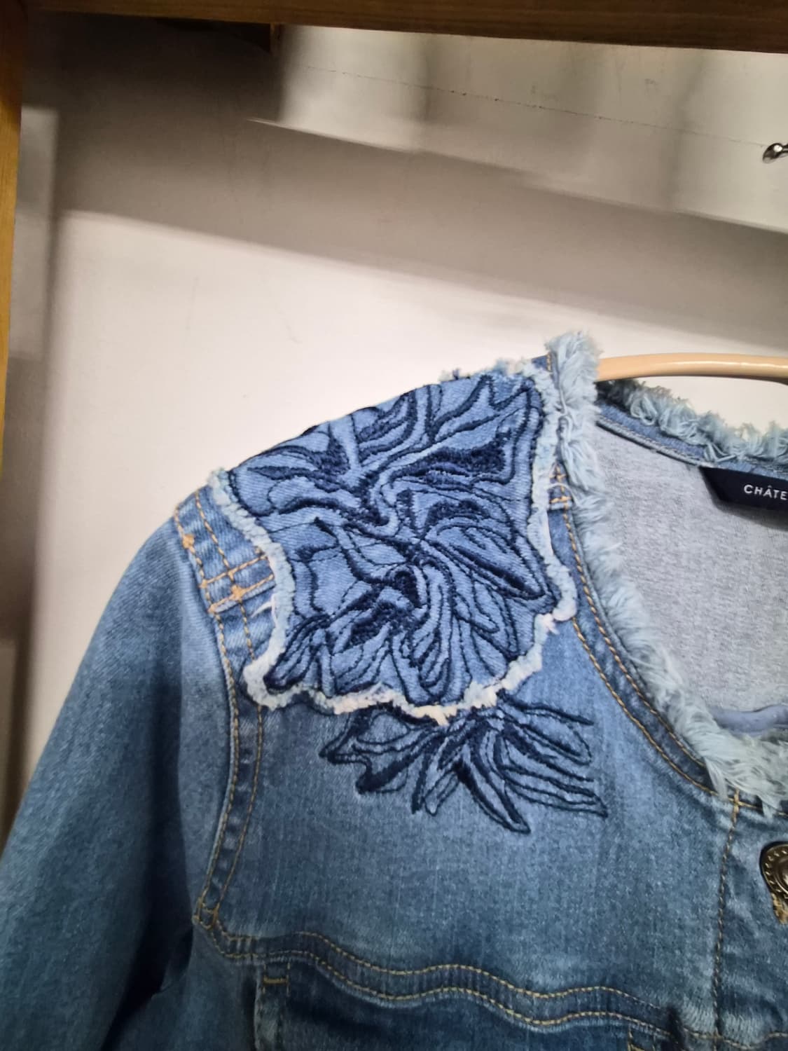 샤트렌 스판 데님자켓 상품이미지5